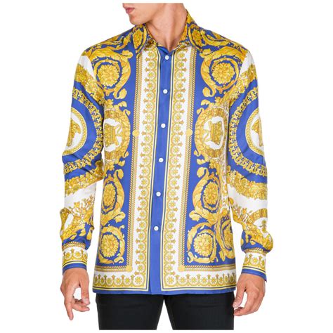 cheap versace shirts free shipping|versace long sleeve shirts.